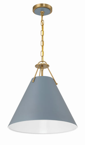 Xavier 3 Light Matte Black Pendant XAV-B8305-MK
