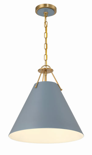 Xavier 3 Light Matte Black Pendant XAV-B8305-MK