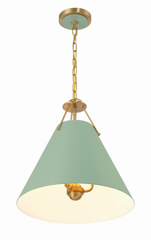Xavier 3 Light Matte Black Pendant XAV-B8305-MK