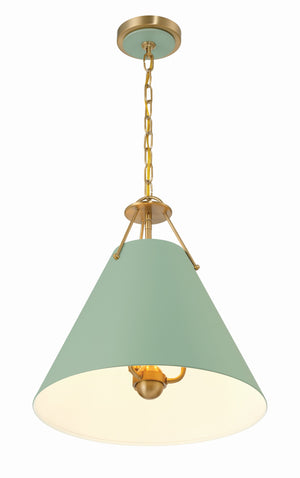 Xavier 3 Light Matte Black Pendant XAV-B8305-MK