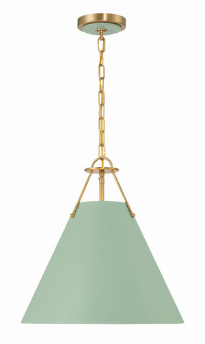 Xavier 3 Light Matte Black Pendant XAV-B8305-MK