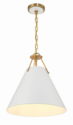 Xavier 3 Light Matte Black Pendant XAV-B8305-MK