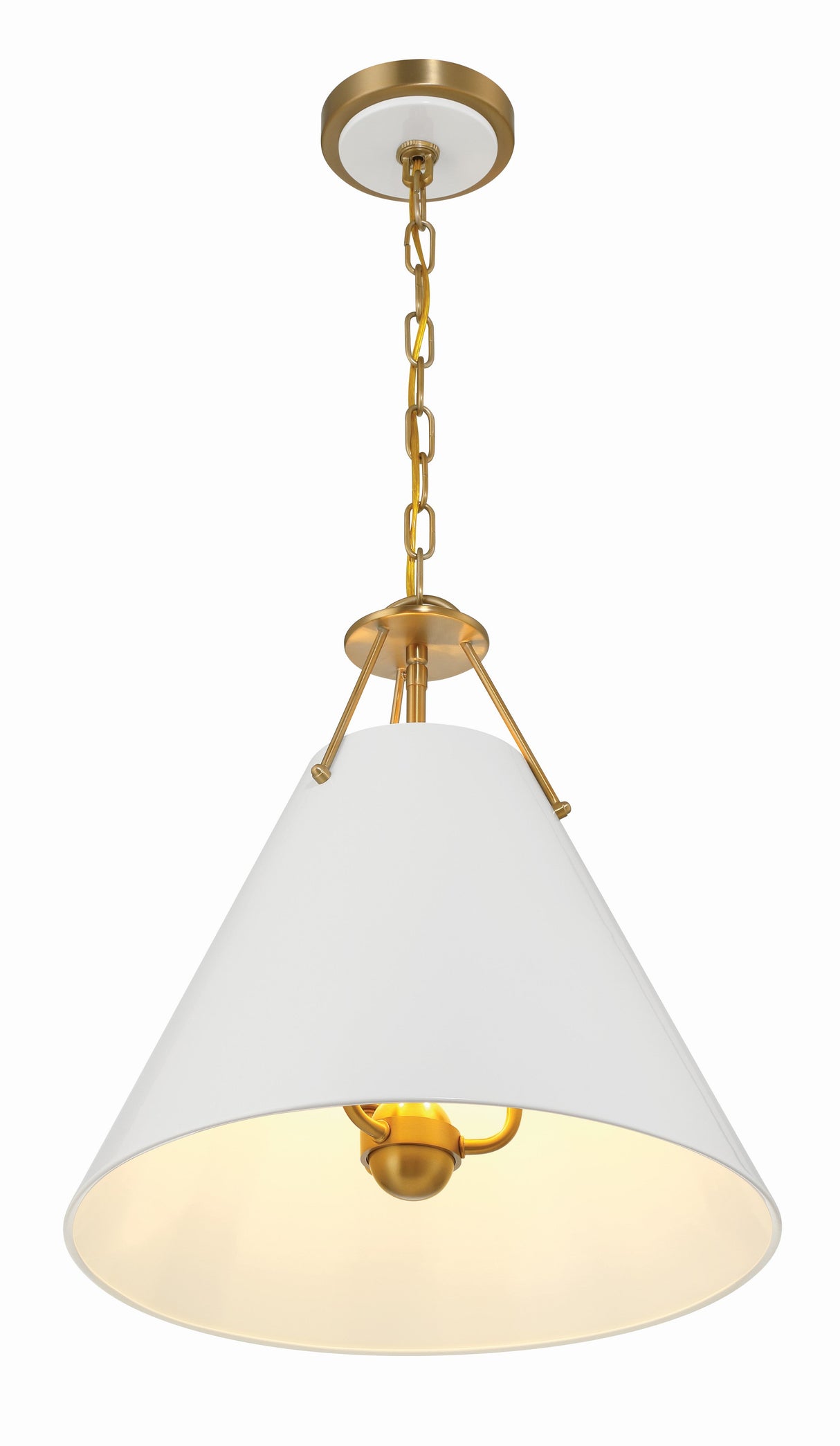 Xavier 3 Light Matte Black Pendant XAV-B8305-MK