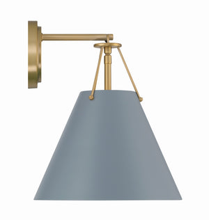 Xavier 1 Light Matte Black Sconce XAV-B8311-MK