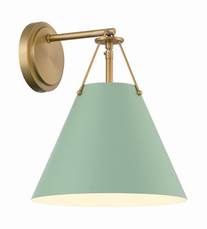 Xavier 1 Light Matte Black Sconce XAV-B8311-MK