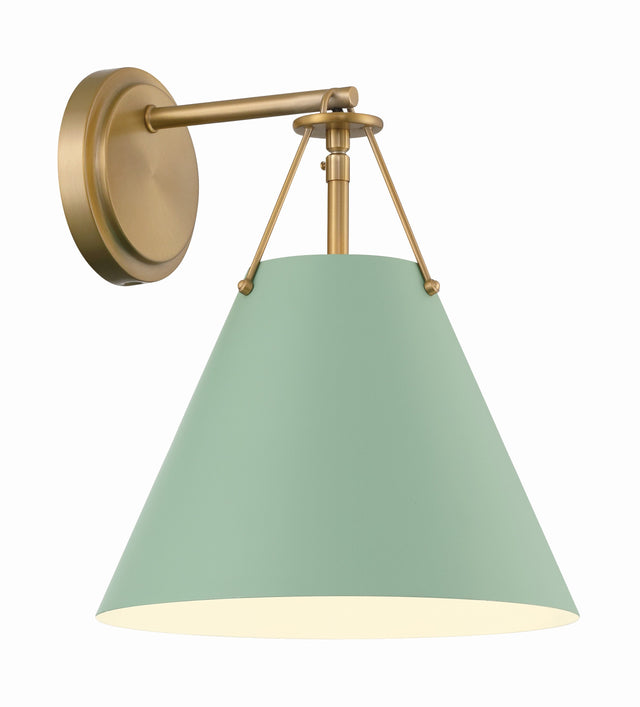 Xavier 1 Light Matte Black Sconce XAV-B8311-MK