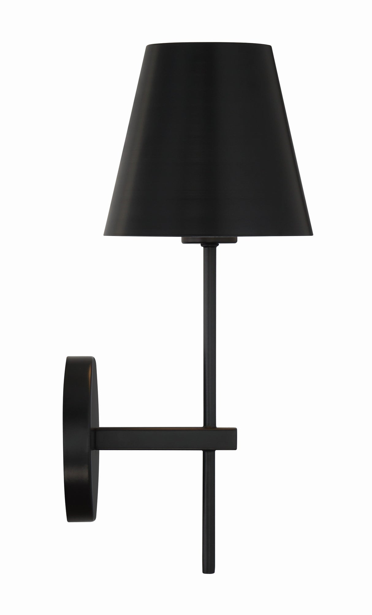 Xavier 1 Light Matte Black Sconce XAV-B8321-MK