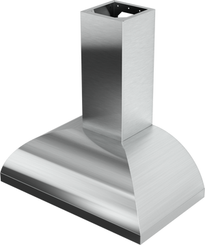 Vent-A-Hood XLH12-230B SS 30" 600 CFM Contemporary Convex Wall Mount Range Hood with Magic Lung Blower, Stainless Steel