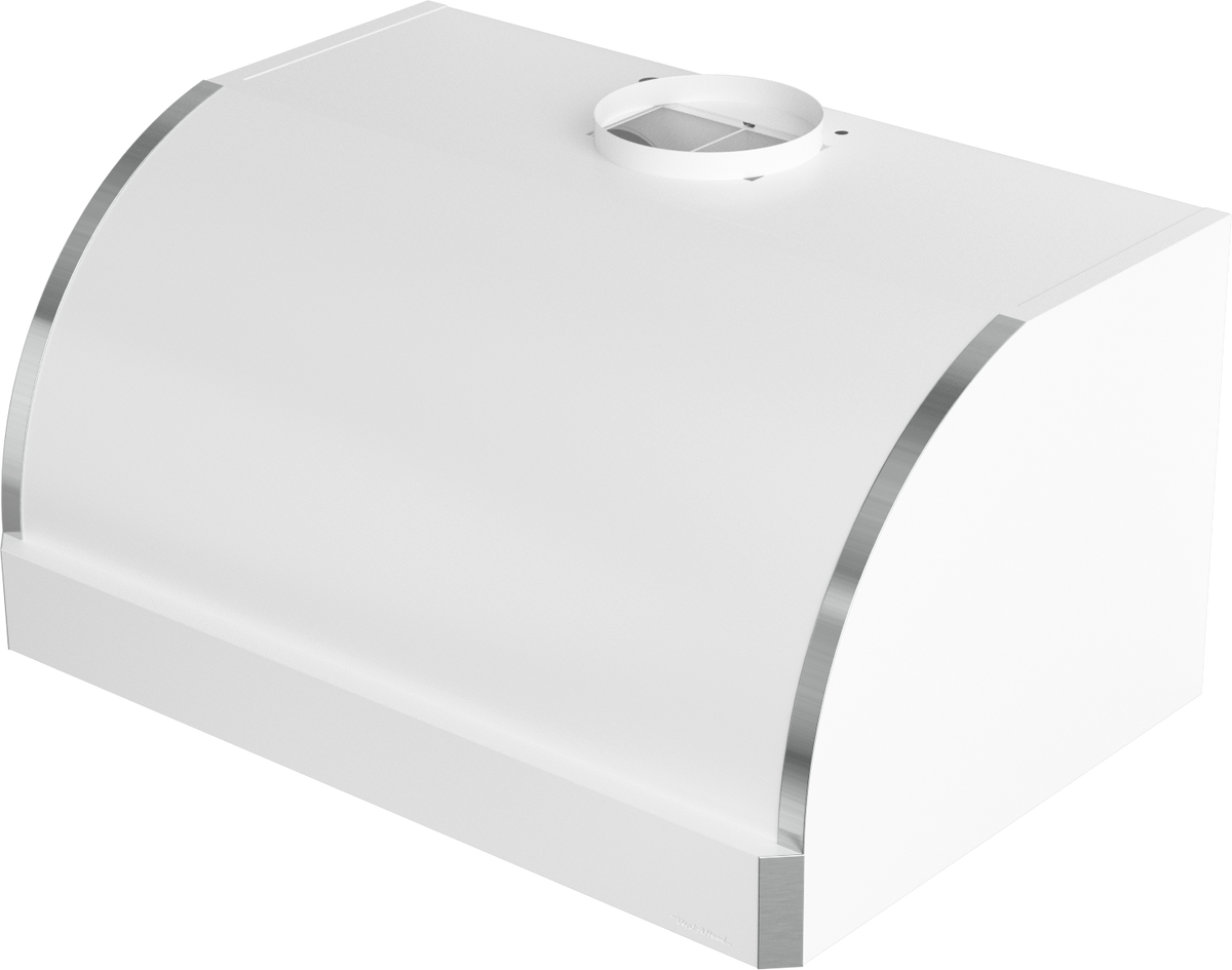 Vent-A-Hood XRH18-454 BT 54" 1200 CFM Professional Convex Wall Mount Range Hood with Magic Lung Blower, Biscuit
