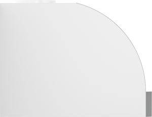 Vent-A-Hood XRH18-248 BT 48" 600 CFM Professional Convex Wall Mount Range Hood with Magic Lung Blower, Biscuit
