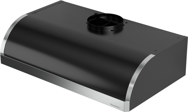 Vent-A-Hood XRH9-130 BL 30" 300 CFM Professional Convex Under Cabinet Range Hood with Magic Lung Blower, Black Satin