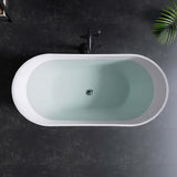 New England Home Goods 61" Icon Freestanding acrylic bathtub