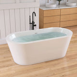 New England Home Goods 67" Opus Freestanding acrylic bathtub