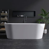 New England Home Goods 67" Lumina Freestanding acrylic bathtub