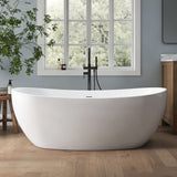 New England Home Goods 66" Ethos Freestanding acrylic bathtub