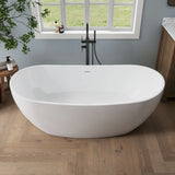 New England Home Goods 66" Ethos Freestanding acrylic bathtub