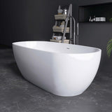 New England Home Goods 71" Form Freestanding acrylic bathtub