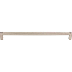 Top Knobs M2608 Amwell Bar Pull 26 15/32 Inch (c-c) - Brushed Satin Nickel