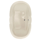 Hydro Systems YVE7242ATO-BIS YVETTE 7242 AC TUB ONLY-BISCUIT