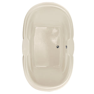 Hydro Systems YVE7242ATO-BIS YVETTE 7242 AC TUB ONLY-BISCUIT