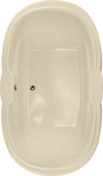 Hydro Systems YVE7242ATO-BON YVETTE 7242 AC TUB ONLY-BONE