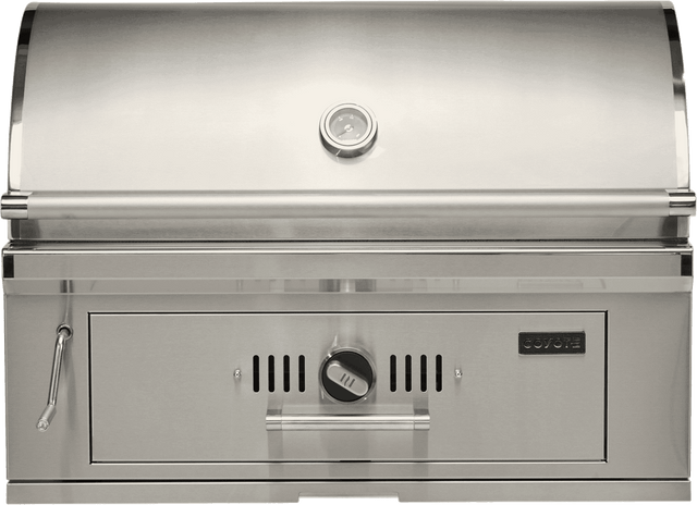 Coyote C3CH36 36" Charcoal Grill, Built-In, Stainless Steel