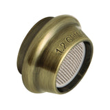 Z12KBSA7643 Cal Green 1.2 GPM Female Aerator, Antique Brass