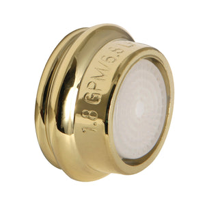 Cal Green Z18KBSA1402 1.8 GPM Female Aerator, Polished Brass