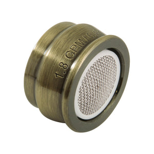 Cal Green Z18KBSA793 1.8 GPM Female Aerator, Antique Brass