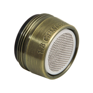 Cal Green Z18KBSA953 1.8 GPM Male Aerator, Antique Brass