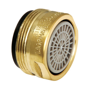 Cal Green Z18KSSA887SB Cal Green 1.8 GPM Male Aerator, Brushed Brass