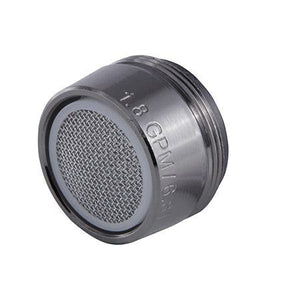 Z18NBSA950 Cal Green 1.8 GPM Male Aerator, Black Stainless Steel