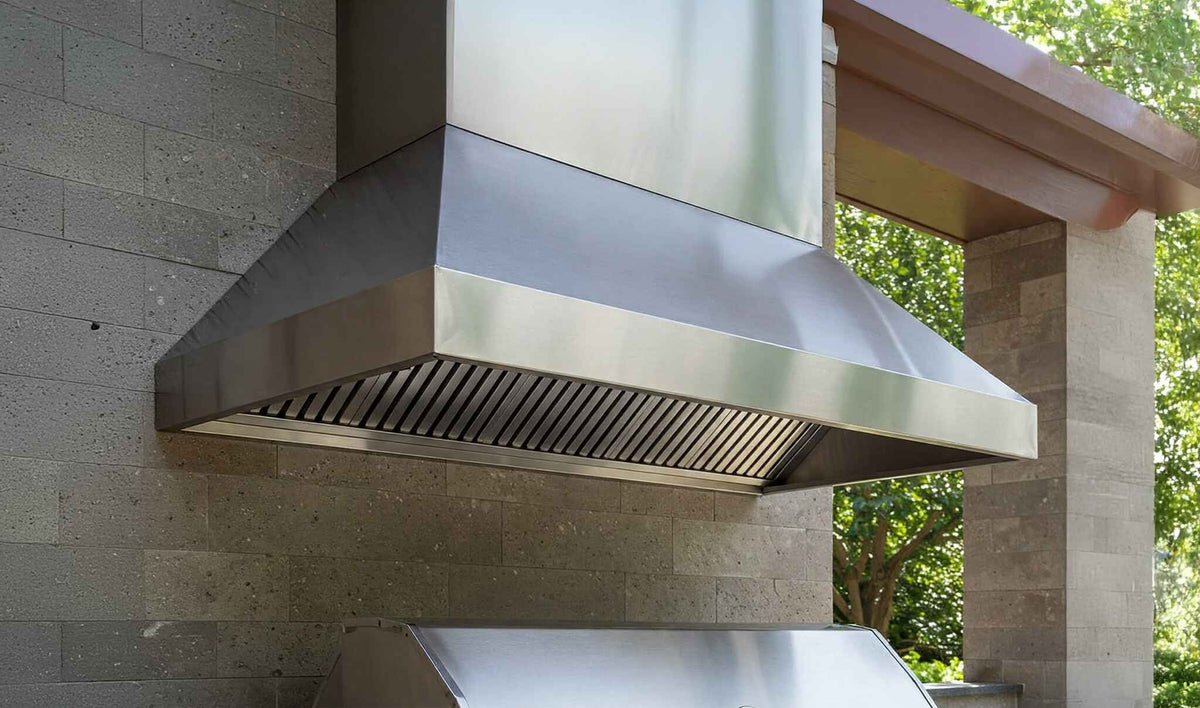 Coyote C1HOOD42 42" Outdoor Chimney Hood, Stainless Steel - image 2