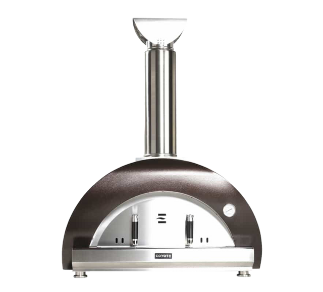 Coyote C1PZ40WC 40" Duomo Wood Fired Outdoor Pizza Oven, Copper