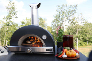 Coyote C1PZ30HMBLP 30" Hybrid Multi-Fuel Outdoor Pizza Oven, Liquid Propane, Matte Black - image 3