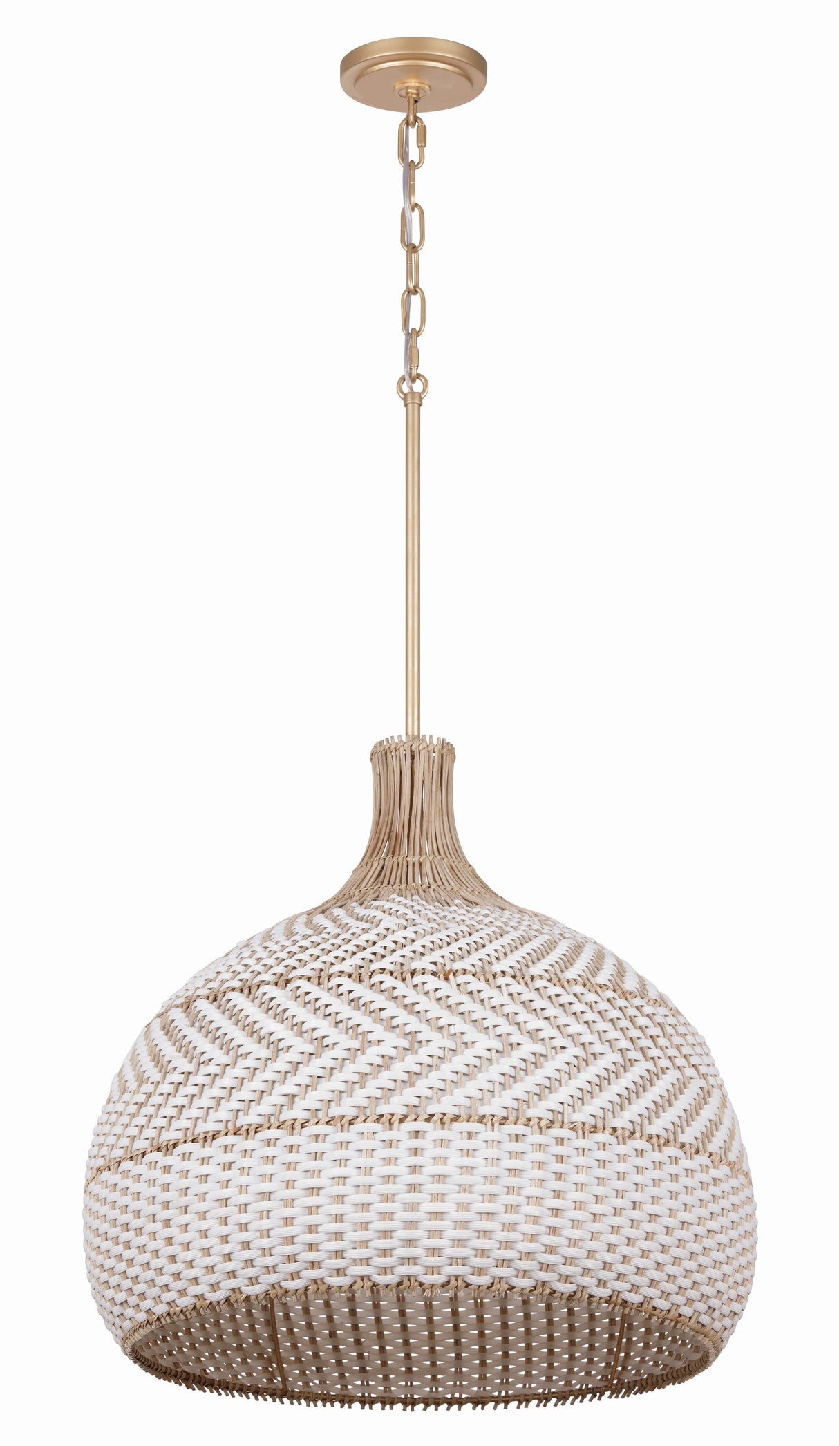 Zanzibar 5 Light Soft Gold Chandelier ZAN-9005-SG