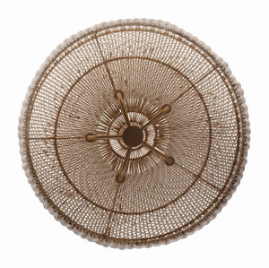 Zanzibar 5 Light Soft Gold Chandelier ZAN-9005-SG