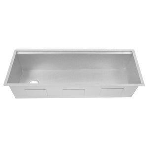 ZLINE Garmisch 45 in. Undermount Single Bowl Scratch Resistant Stainless Steel Kitchen Sink with Bottom Grid and Accessories (SLS-45S)