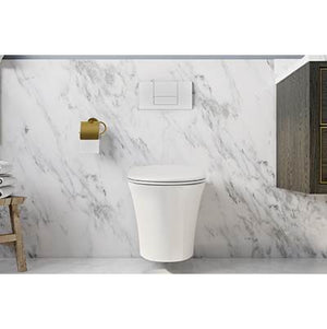 Muse Wallhung Toilet Bowl CEL White