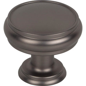 Top Knobs TK832 Eden Knob 1 3/8 Inch - Ash Gray