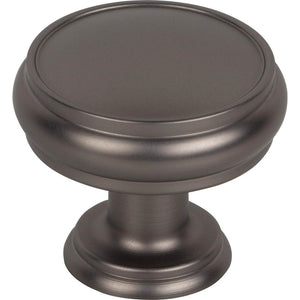 Top Knobs TK832 Eden Knob 1 3/8 Inch - Ash Gray