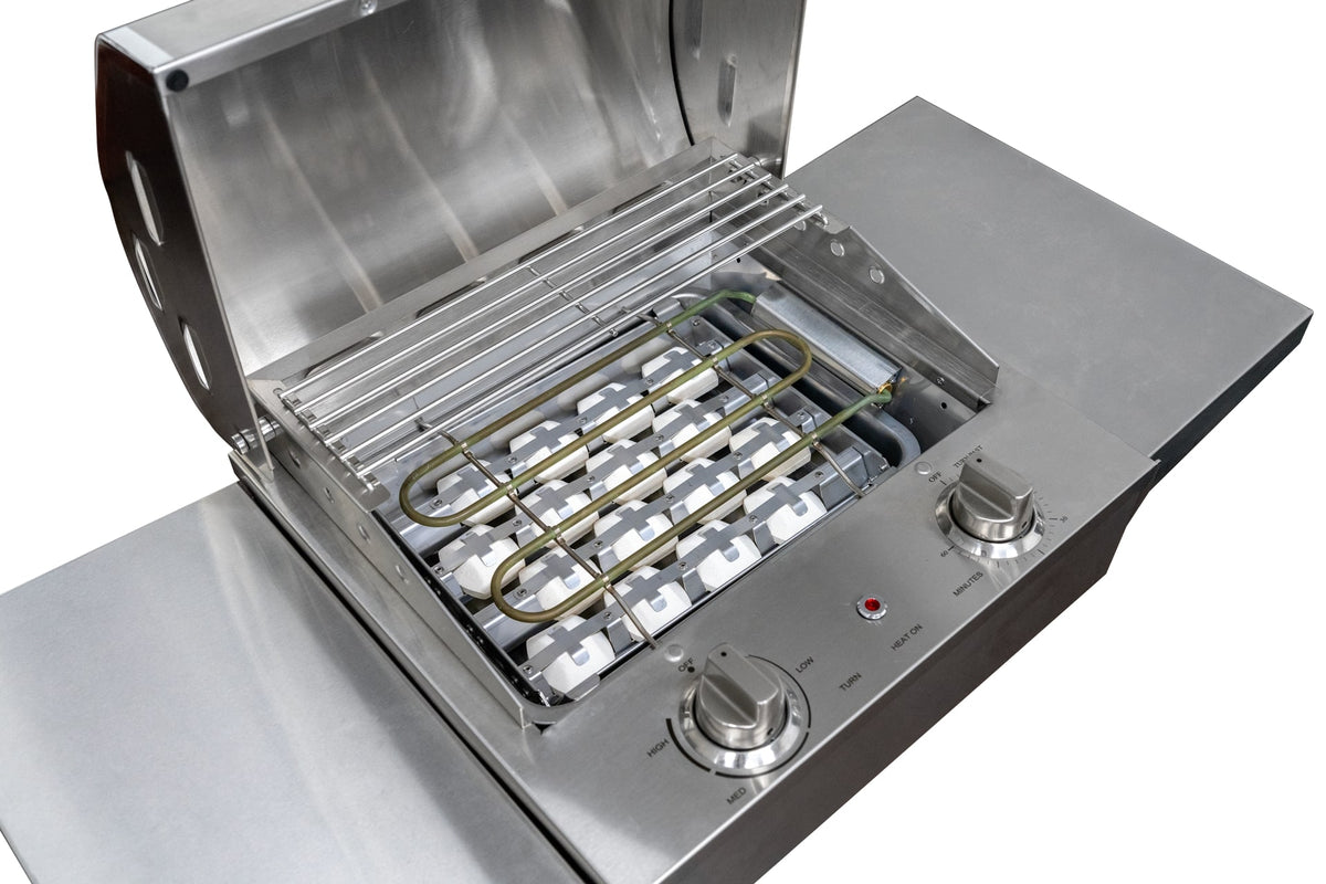 Coyote C1EL120SM-FS Electric Grill, 120V Single Burner and Cart, Stainless Steel - image 10