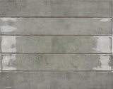 Roca Tile Usa Inc Elegant Ideas 2X16 (Actual 2.5 X 16) Zellige Tender Gray Subway Wall Tile