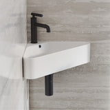 St Tropez Corner Wall Hung Sink