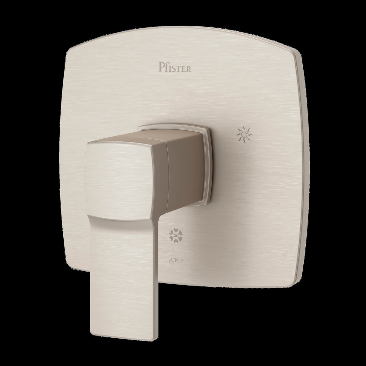 Deckard 1-Handle Tub & Shower Valve Only Trim in Brushed Nickel