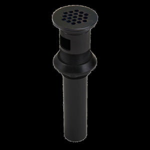 Grid Strainer with Overflow in Tuscan Bronze