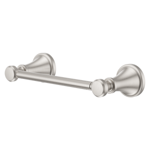 Universal Traditional Paper Holder in Spot Defense Brushed Nickel