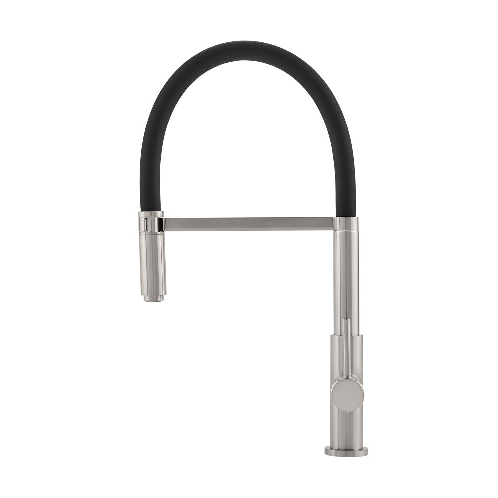 Troyes Single Handle, Pull-Down Kitchen Faucet in Brushed Nickel