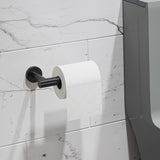 Avallon Toilet Paper Holder in Matte Black