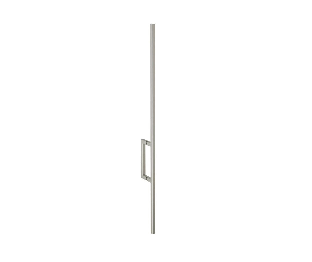 MAAX 137869-900-305-000 ModulR 60 x 36 x 78 in. 8mm Pivot Shower Door for Corner Installation with Clear glass in Brushed Nickel